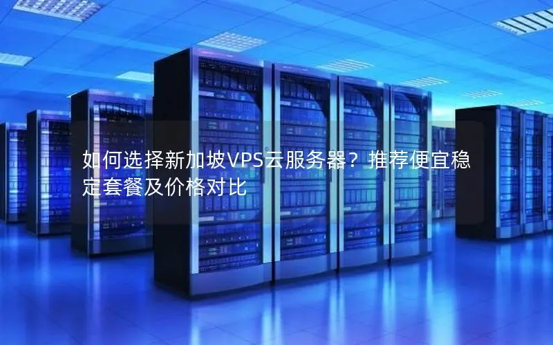 如何选择新加坡VPS云服务器？推荐便宜稳定套餐及价格对比