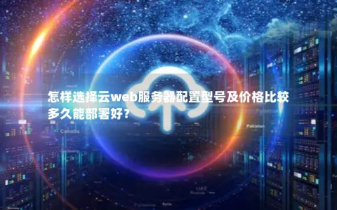 怎样选择云web服务器配置型号及价格比较多久能部署好？