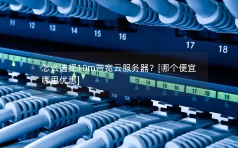 怎么选择10m带宽云服务器？[哪个便宜 哪里优惠]