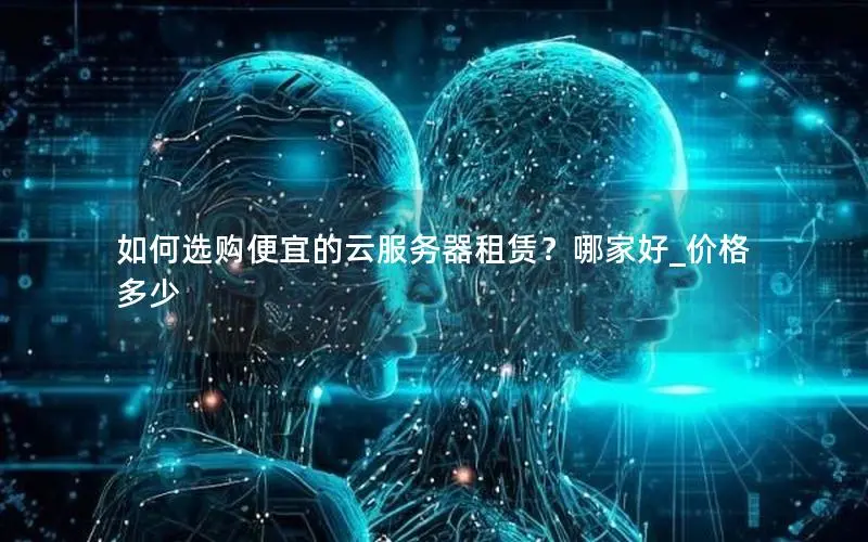 如何选购便宜的云服务器租赁？哪家好_价格多少