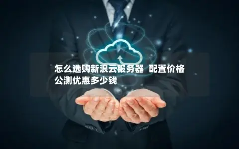 怎么选购新浪云服务器  配置价格  公测优惠多少钱