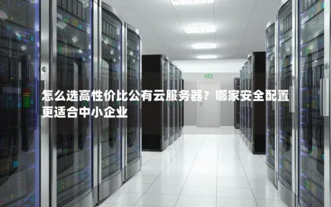 怎么选高性价比公有云服务器？哪家安全配置更适合中小企业