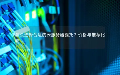 怎么选择合适的云服务器委托？价格与推荐比较