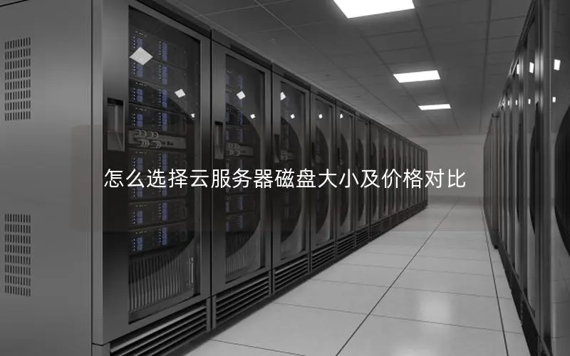 怎么选择云服务器磁盘大小及价格对比 怎么选择云服务器磁盘大小及价格对比