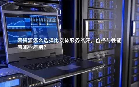 云资源怎么选择比实体服务器好，价格与性能有哪些差别？