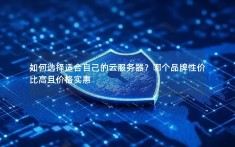 如何选择适合自己的云服务器？哪个品牌性价比高且价格实惠