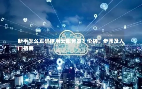 新手怎么正确使用云服务器？价格、步骤及入门指南