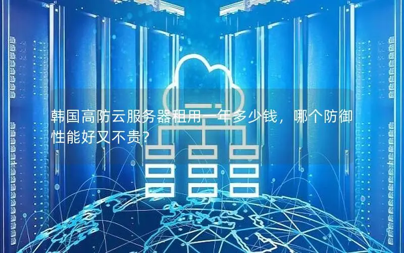韩国高防云服务器租用一年多少钱，哪个防御性能好又不贵？