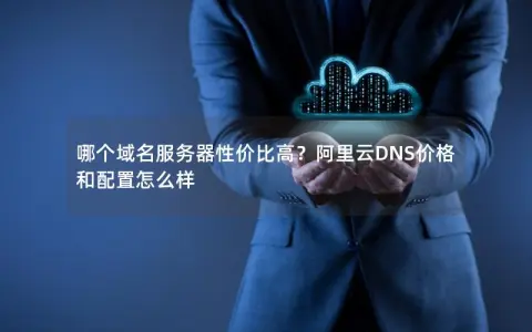 哪个域名服务器性价比高？阿里云DNS价格和配置怎么样