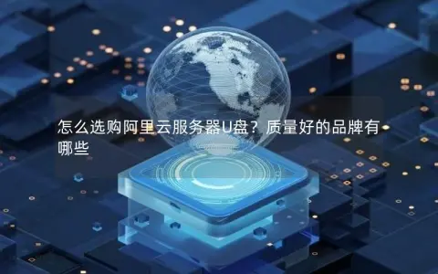 怎么选购阿里云服务器U盘？质量好的品牌有哪些