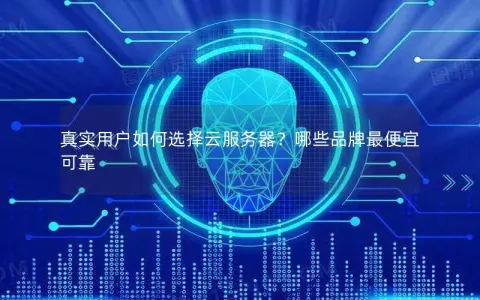 真实用户如何选择云服务器？哪些品牌最便宜可靠
