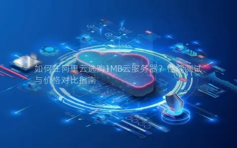 如何在阿里云选购1MB云服务器？性能测试与价格对比指南