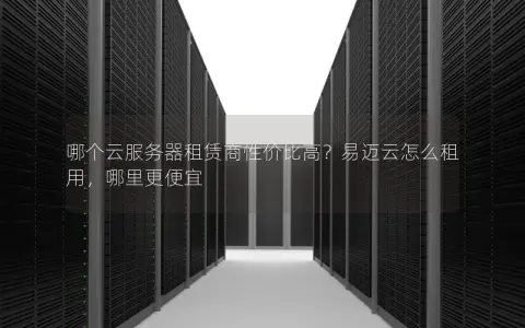哪个云服务器租赁商性价比高？易迈云怎么租用，哪里更便宜