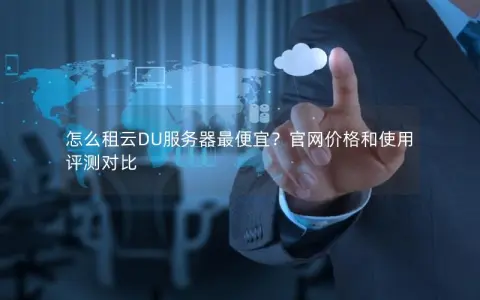 怎么租云DU服务器最便宜？官网价格和使用评测对比