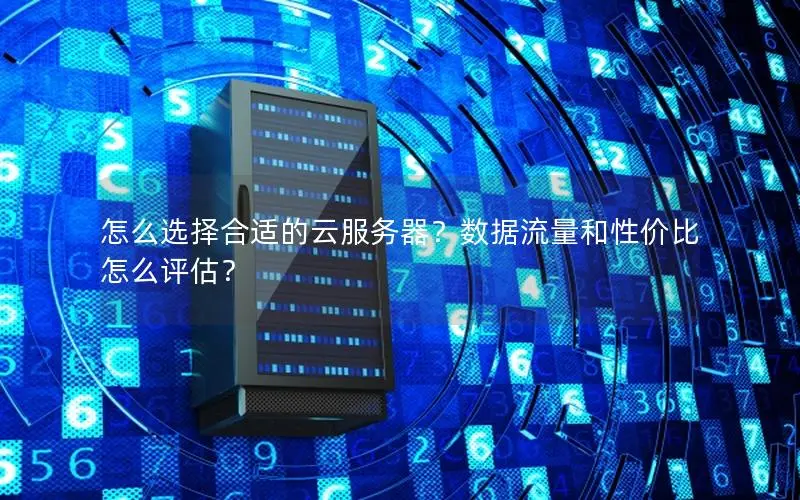 怎么选择合适的云服务器？数据流量和性价比怎么评估？