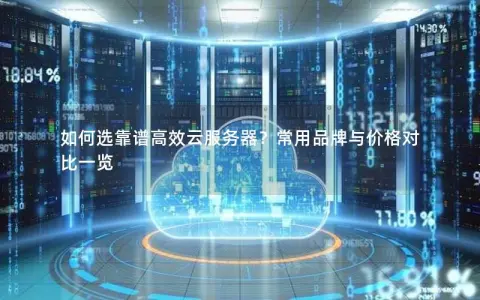 如何选靠谱高效云服务器？常用品牌与价格对比一览