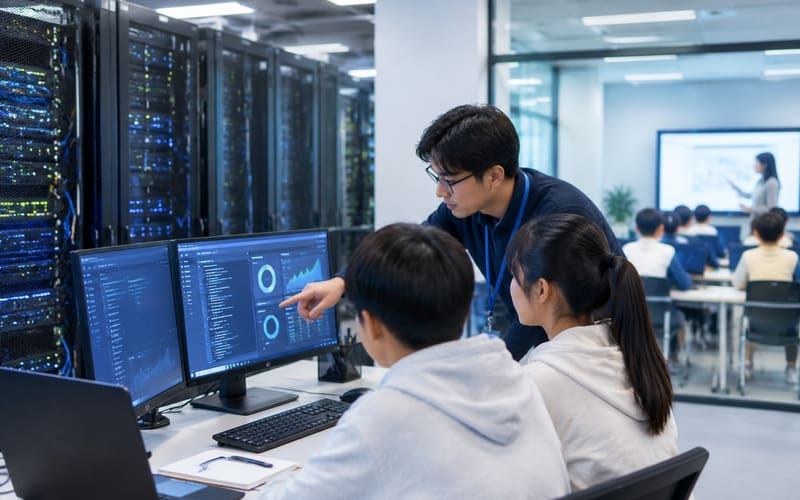 阿里云教育落地高校和中小学课堂，具体怎么用